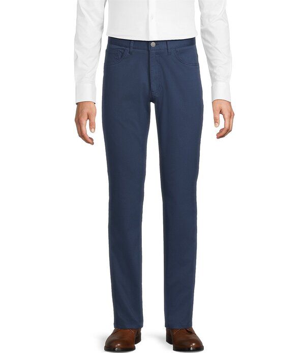 ヒッキーフリーマン メンズ ボトムス カジュアルパンツ Hickey Freeman Classic Fit Solidress Pants Navy ネイビー