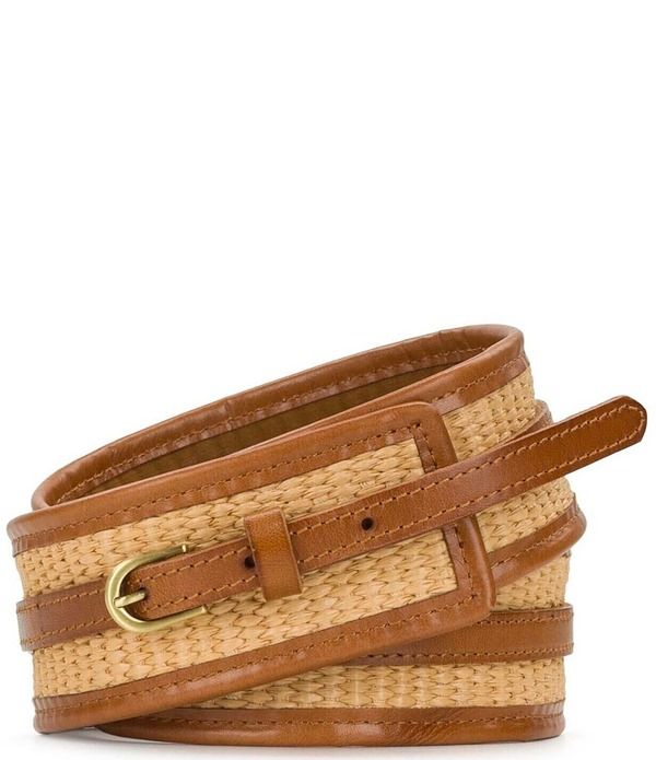 パトリシアナシュ レディース アクセサリー ベルト レザー Patricia Nash 15 Arras Leather Belt Lightan タン