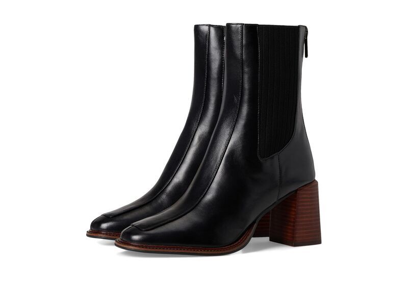 スティーブ マデン レディース シューズ サンダル ダウン Steve Madden Downtown Black Leather ブラック