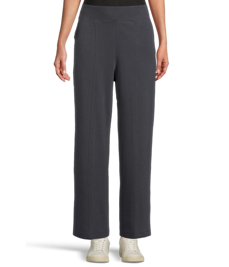 パクト レディース ボトムス カジュアルパンツ ワイドレッグ PACT Airplane Pintuck Wide Leg Pants Midnight Blue ブルー