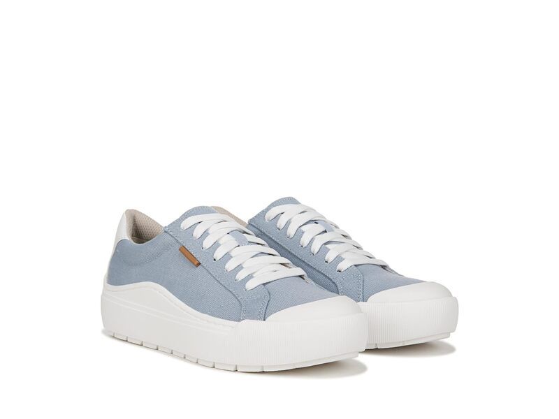 ドクター・ショール レディース シューズ スニーカー Dr Scholls Time Off Sneaker Summer Blue Canvas ブルー