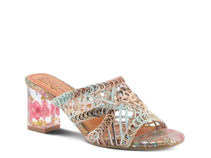 ラリティステ レディース シューズ サンダル LArtisteLacy Loopsandal Mint Green Multicolor グリーン
