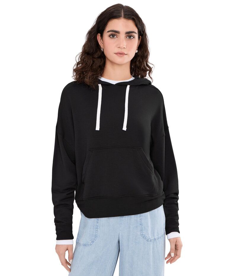 スピリッツフィフティファイブ レディース アウター パーカー・スウェット Splits59 Joey Long Sleeve Hoodie Black ブラック