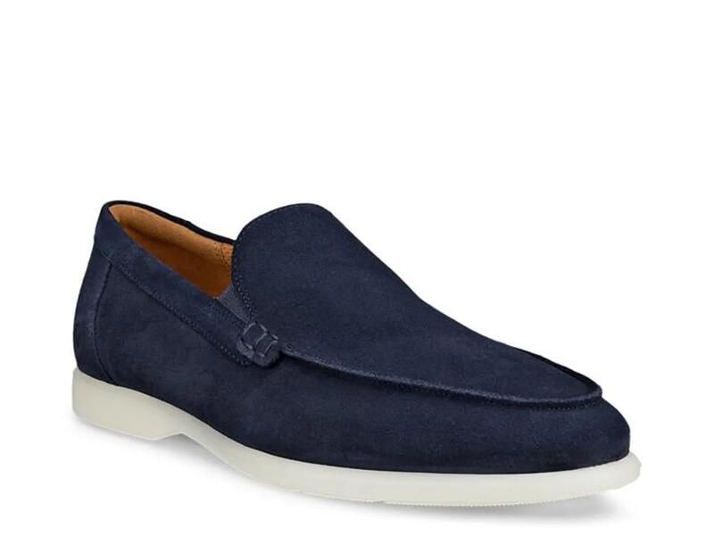 エコー メンズ シューズ スリッポン・ローファー ECCOMetropole Loafer Navy ネイビー