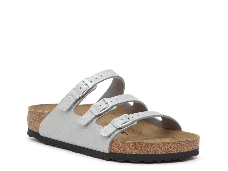 ビルケンシュトック レディース シューズ サンダル BirkenstockFlorida Sandal Womensilver Metallic シルバー