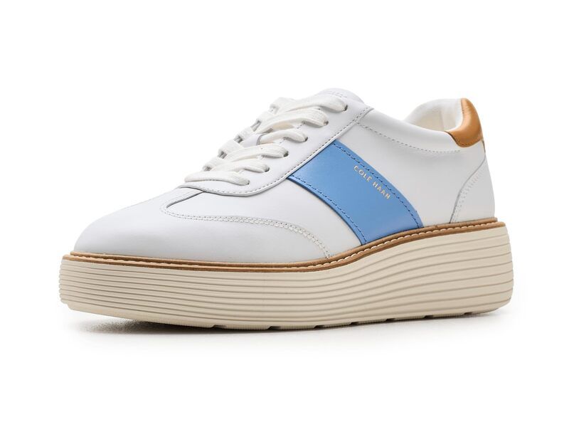 コールハーン レディース シューズ スニーカー プラットフォーム Cole Haan Originalgrand Max Platform WhiteBiscuit Leather ホワイト