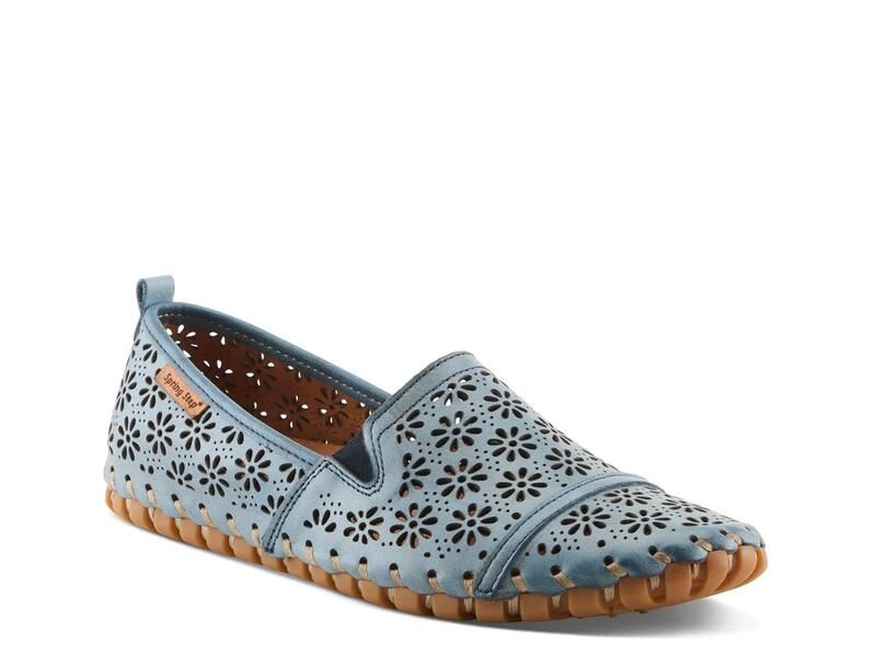 スプリングステップ レディース シューズ スリッポン・ローファー Spring StepFeloria SlipOn Blue ブルー
