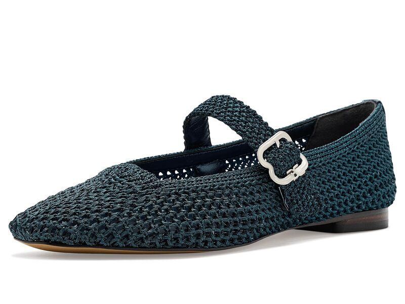 サムエデルマン レディース シューズ サンダル ニット Sam Edelman Michaela Knit Metallic Navy ネイビー