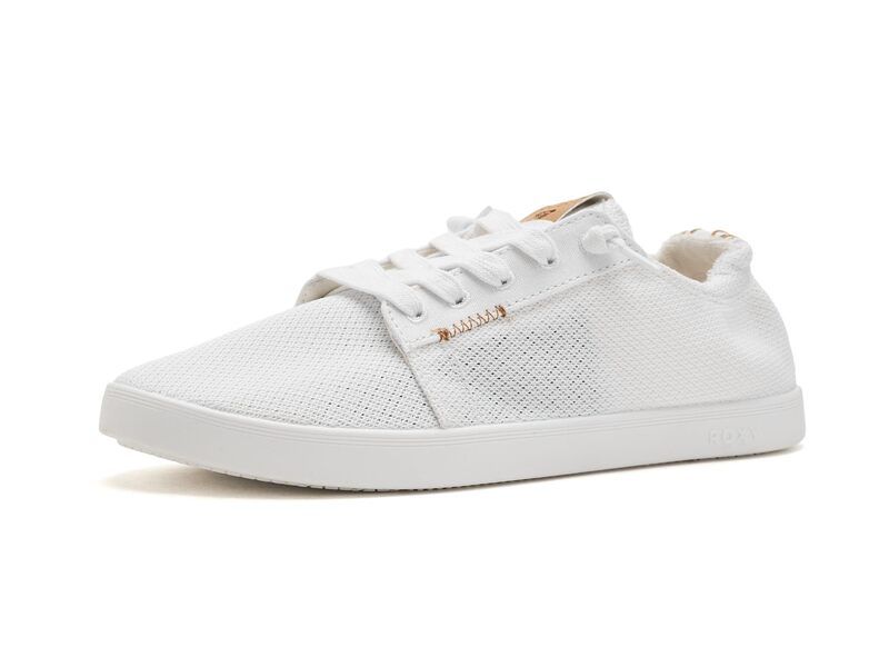 ロキシー レディース シューズ スニーカー Roxy Mauka Mesh White ホワイト