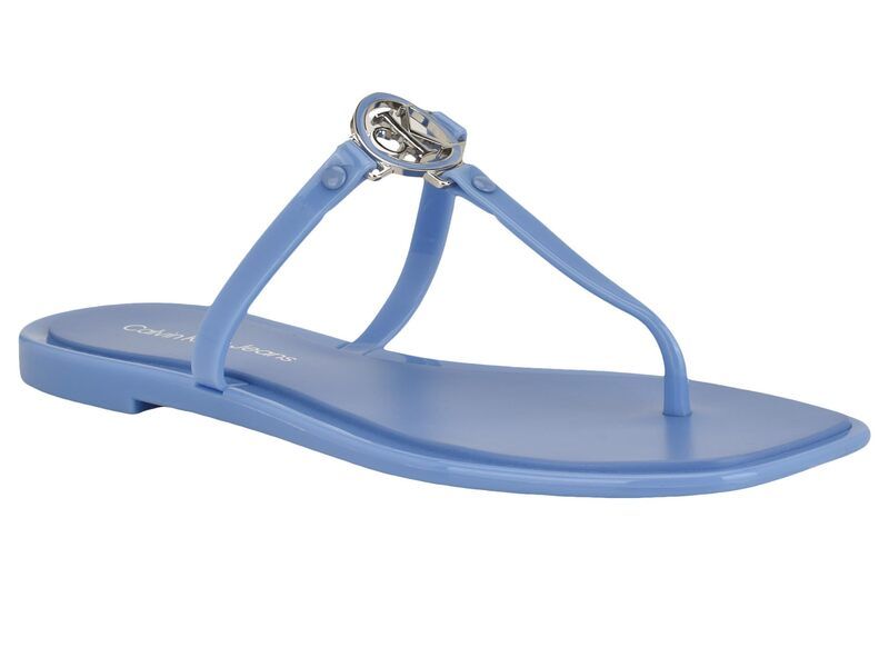 カルバンクライン レディース シューズ サンダル Calvin Klein Ellye Medium Blue ブルー