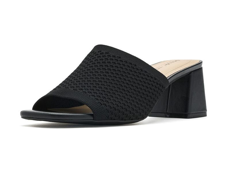 ライフストライド レディース シューズ ヒール サンダル LifeStride Colette2 Slide Sandals Black Mesh ブラック
