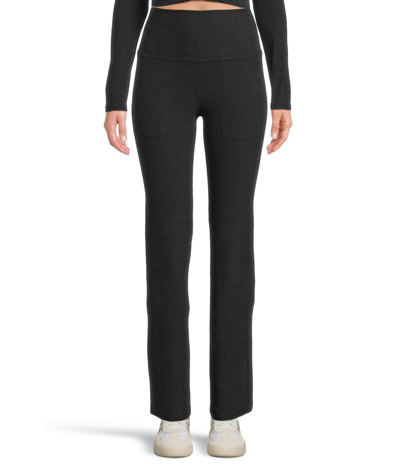 ビヨンドヨガ レディース ボトムス カジュアルパンツ ブーツカット ブーツ Beyond Yoga Spacedye High Waisted Practice Pocket Bootcut Pant Darkest Night