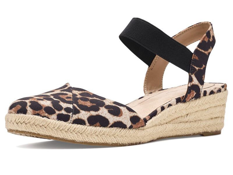 ライフストライド レディース シューズ ヒール LifeStride Kimmiespadrille Shoes Leopard アニマル