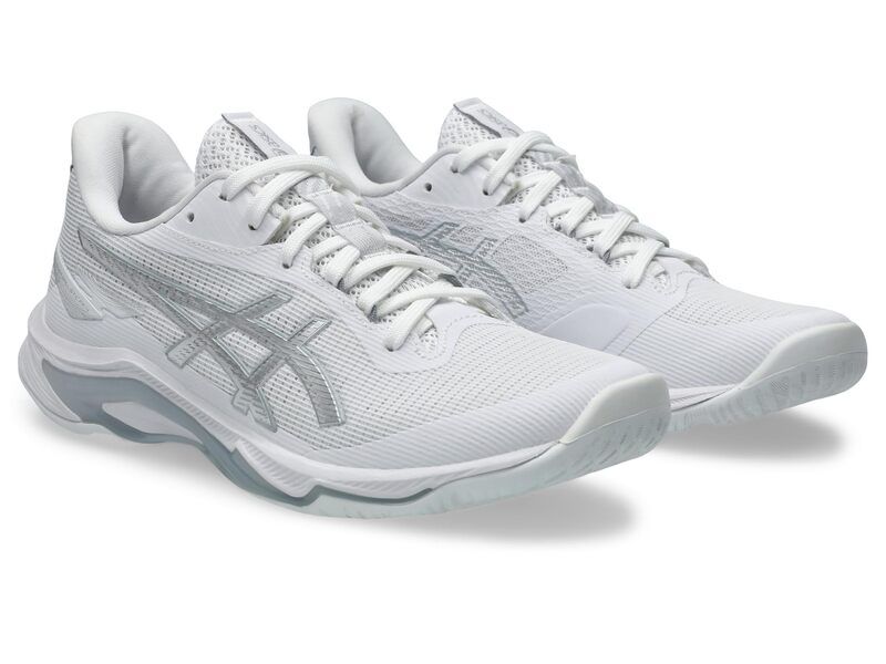 アシックス レディース シューズ スニーカー ASICS Netburner Ballistic FF 4 WhitePure Silv ホワイト
