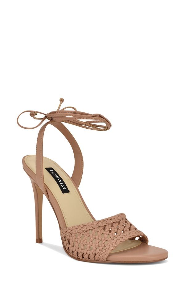 ナインウェスト レディース シューズ ヒール サンダル Nine West Merta Stiletto Sandal Naturalight