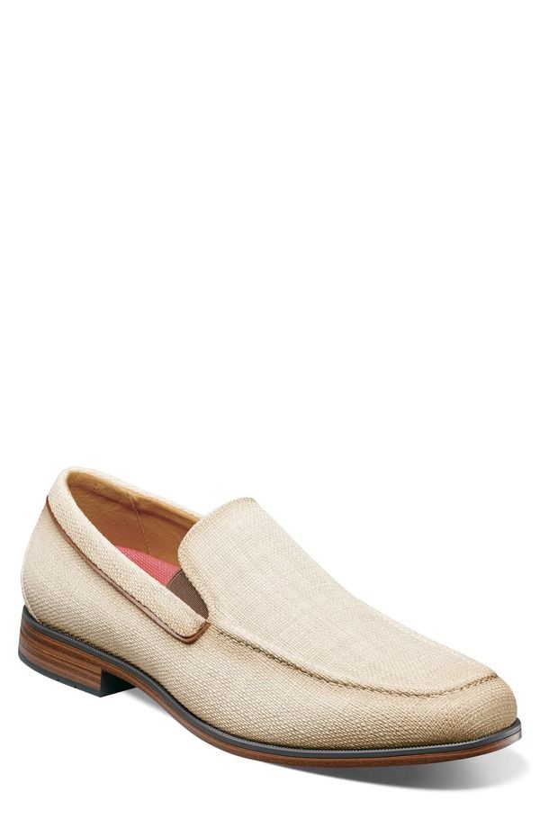 ステイシーアダムス メンズ シューズ ローファー Stacy Adams Ridgely Loafer Natural
