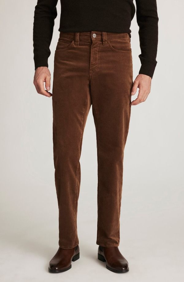 ３４ヘリテージ メンズ ボトムス カジュアルパンツ ストレート コーデュロイ 34 Heritage Charisma Relaxed Straight Leg Corduroy Pants Bourbon Cord