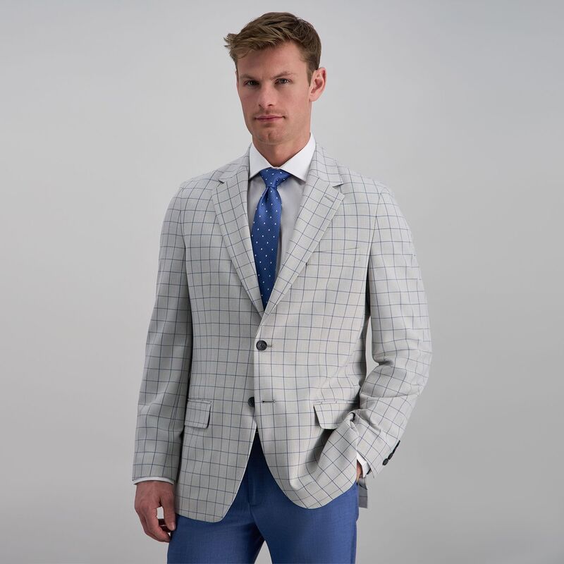 ハガー レディース アウター ジャケット・ブルゾン コート Mens JM Haggar Premium TailoredFit Sport Coat Sterling