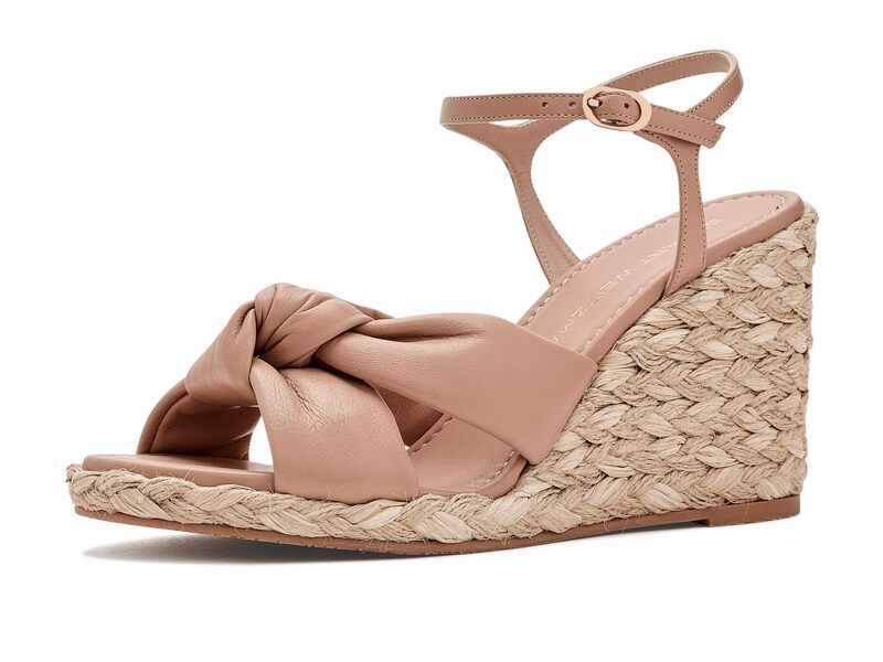 スチュアート ワイツマン レディース シューズ ヒール Stuart Weitzman Soplaya Espadrille Wedge Adobe