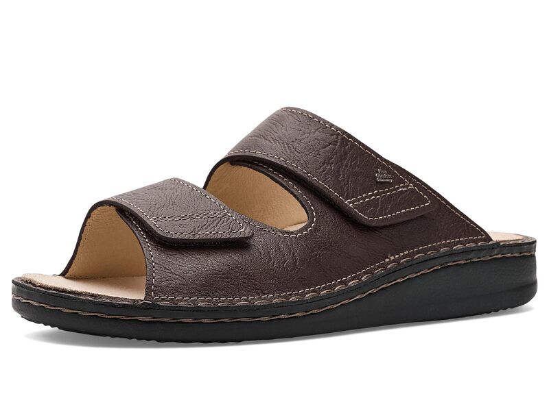 フィンコンフォート メンズ シューズ サンダル Finn Comfort Riad 1505 Braun Karbo