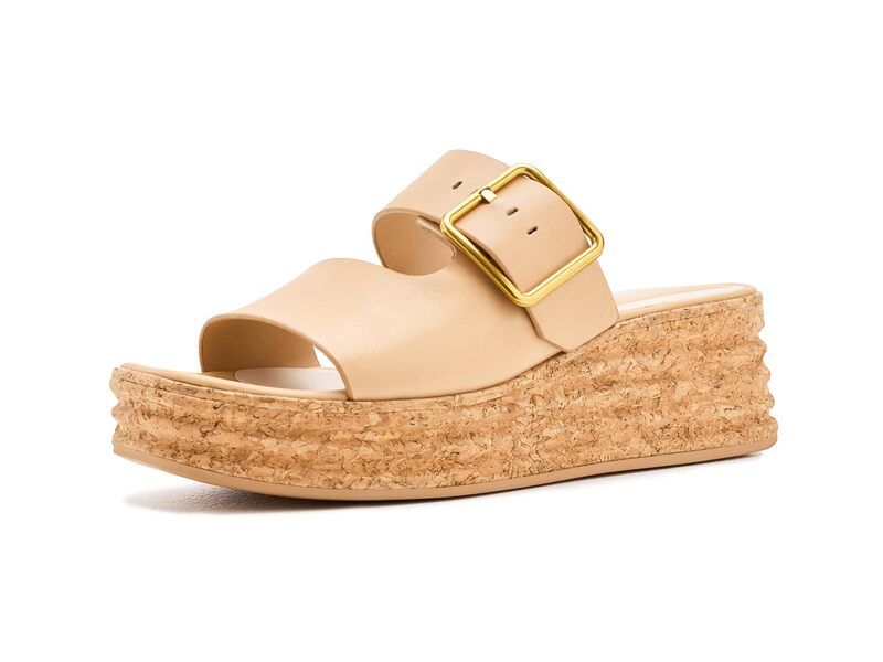 フランコサルト レディース シューズ ヒール サンダル Franco Sarto LTaziana3 Espadrille Sandalstraw Beige Lea ベージュ