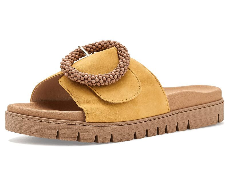 ガボール レディース シューズ ヒール Gabor 83745 Yellow イエロー