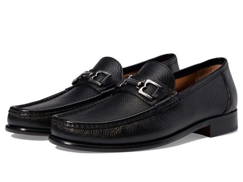 ブルーノマグリ メンズ シューズ スリッポン・ローファー Bruno Magli Trieste Black Cervo ブラック