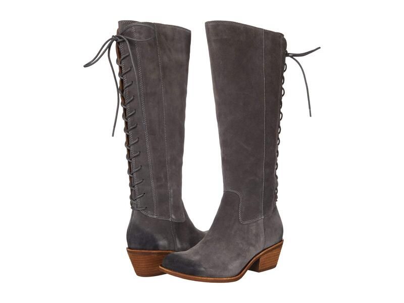 ソフト レディース シューズ ブーツ・レインブーツ ヒール Sofft Sharnell Heel Waterproof Smoke Oiled Cow スモーク