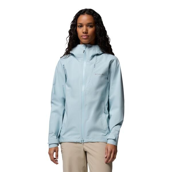 コロンビア レディース アウター ジャケット・ブルゾン Columbia Womens Waterproof Jacket Blue ブルー