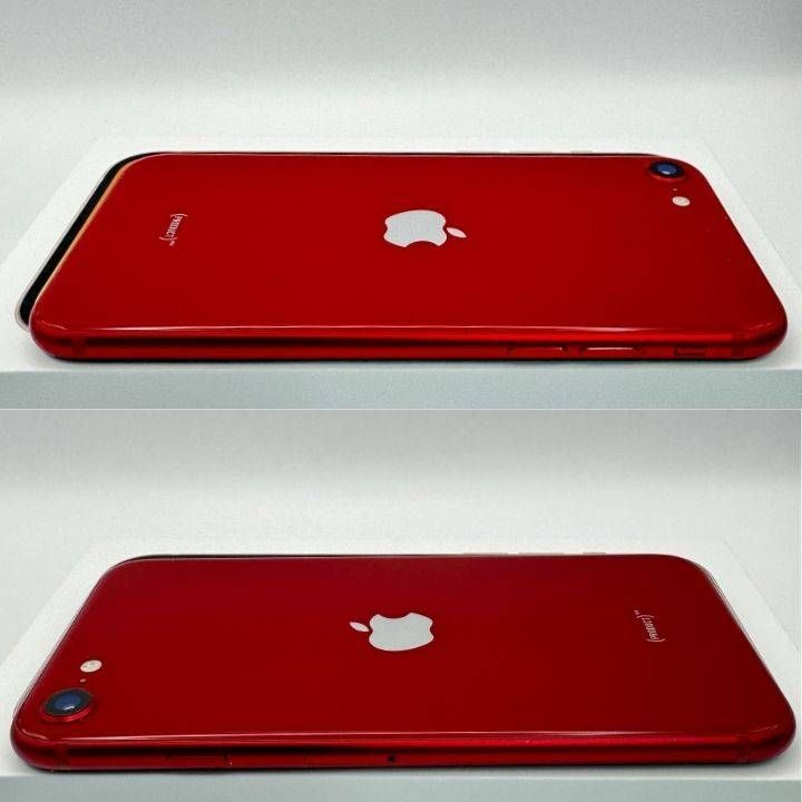 iPhoneSE3 256GB レッド SIMフリー 新品バッテリー100% - メルカリ
