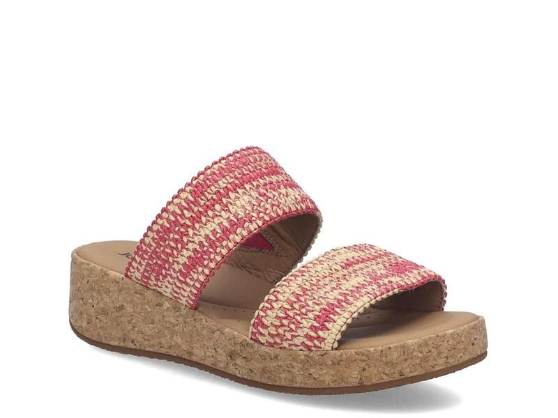 ジョセフセイベル レディース シューズ サンダル Josef SeibelEvita 02 Wedge Sandal Womens PinkBeige ピンク