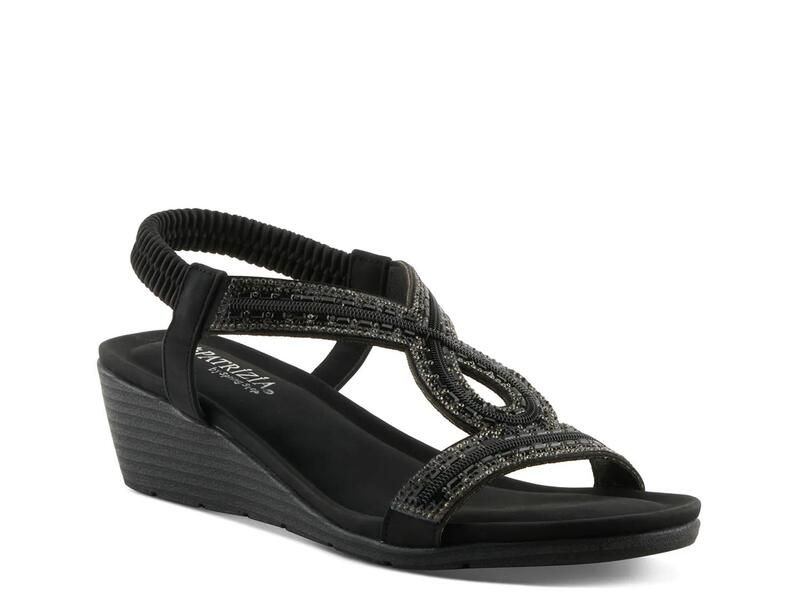 パトリシア レディース シューズ サンダル PatriziaKaven Wedge Sandal Black ブラック