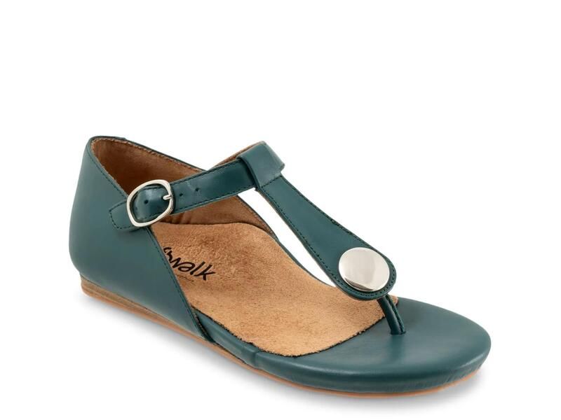 ソフトウォーク レディース シューズ サンダル SoftwalkCharlotte Sandal Teal ティール
