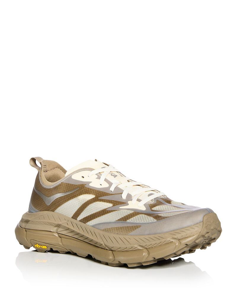 ホカオネオネ メンズ シューズ スニーカー HOKA Mens Mafate Speed 4 Lite Sneakers Light RoastOatmilk