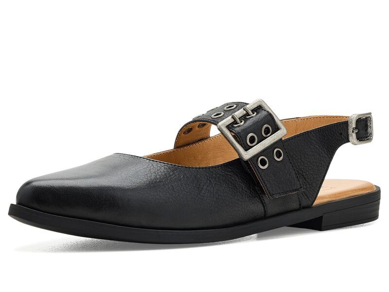 ミズムーズ レディース シューズ サンダル Miz Mooz Freya Sling Back Flats Black ブラック