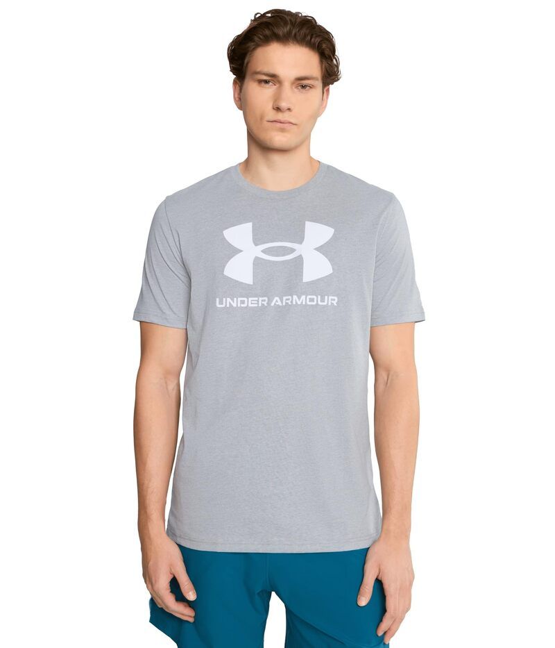 アンダーアーマー メンズ トップス シャツ スポーツスタイル ロゴ Under Armour Sportstyle Logo Short Sleeve TShirt Steelight Hea 7,860円