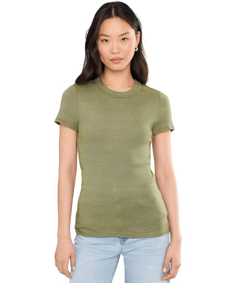 マイケルスターズ レディース トップス シャツ クルーネック Michael Stars Fallon Crew Neck TeeWoregano