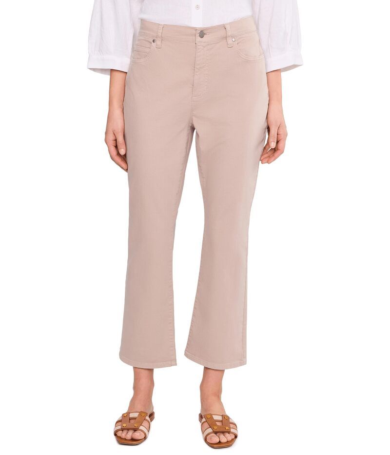 エイリーンフィッシャー レディース ボトムス カジュアルパンツ コットン デニム アンクル ジーンズ Eileen Fisher Garment Dyed Cotton Stretch Denim Ankle Kick JeansWo Wheat デニム