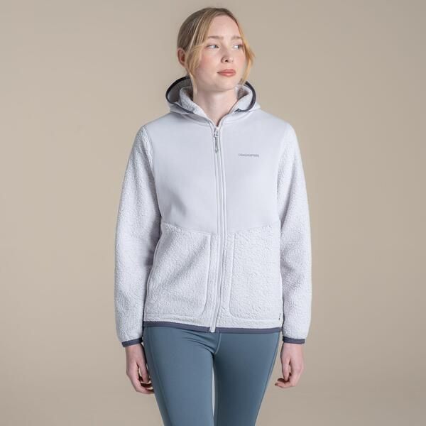 クラッグホッパーズ レディース アウター ジャケット・ブルゾン フリース Craghoppers Telesto Insulated Hooded Fleece Jacket Lunar Grey グレー
