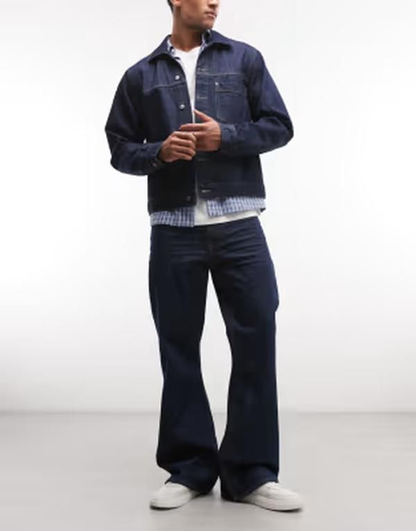 チープマンデー メンズ ボトムス デニムパンツ ブーツカット ブーツ ジーンズ Cheap Monday Bootleg rigid bootcut jeans indigo blue rinse Blue rinse ブルー