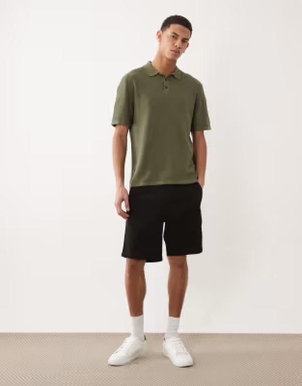 ジャック アンド ジョーンズ メンズ ボトムス ハーフパンツ・ショーツ レギュラーフィット ショートパンツ Jack Jones regular fit chino shorts Black ブラック