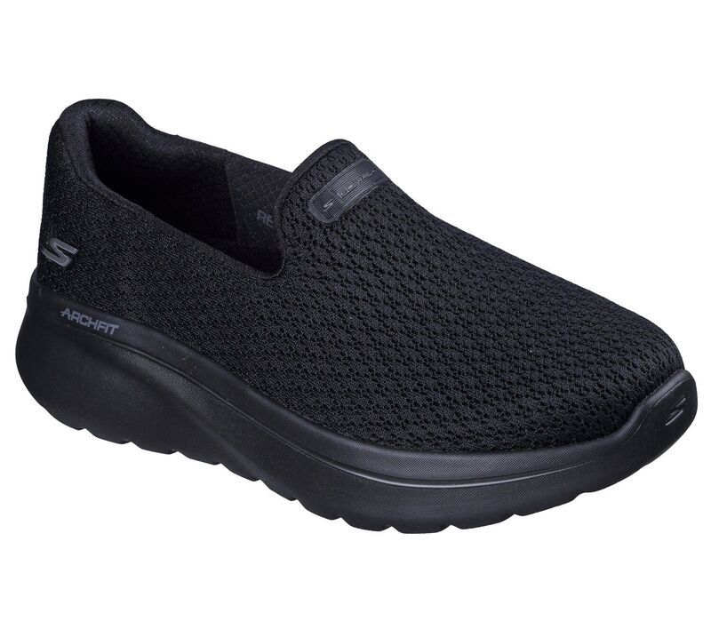 スケッチャーズ レディース シューズ スニーカー リラックスフィット Skechers Relaxed Fit GO WALK Arch Fit NJoy Gia Womensneakers Black ブラック