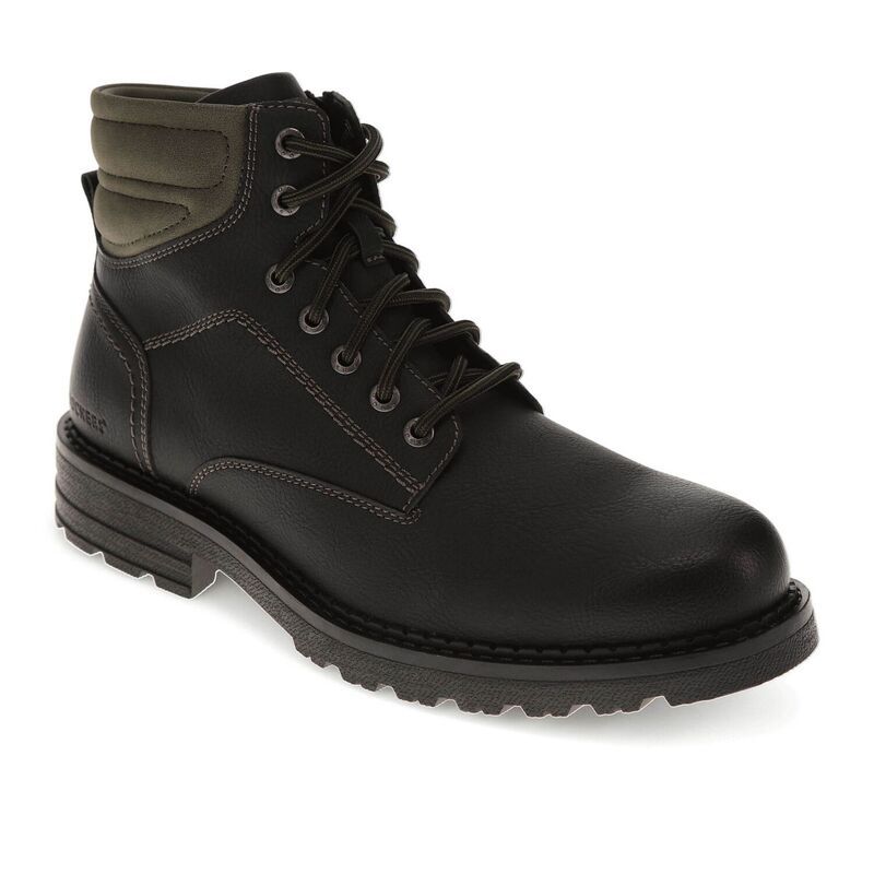 ドッカーズ レディース シューズ ブーツ・レインブーツ レース Dockers Telford Menstain Defender LaceUp Boots Black ブラック