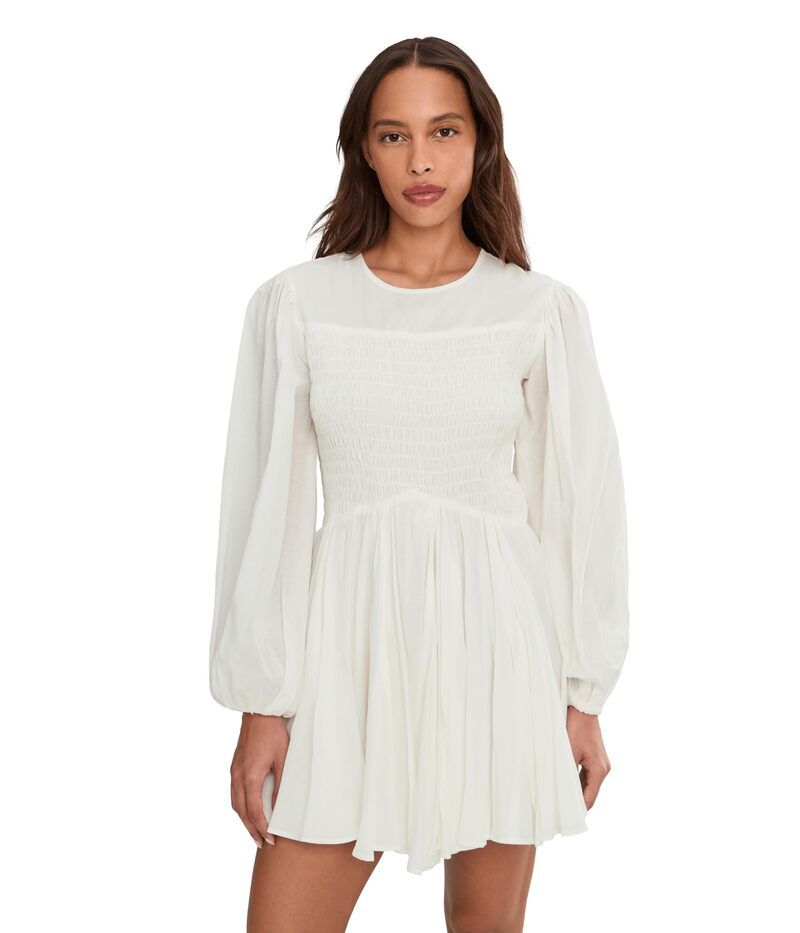 オールセインツ レディース トップス ワンピース AllSaints Chia Dress White ホワイト