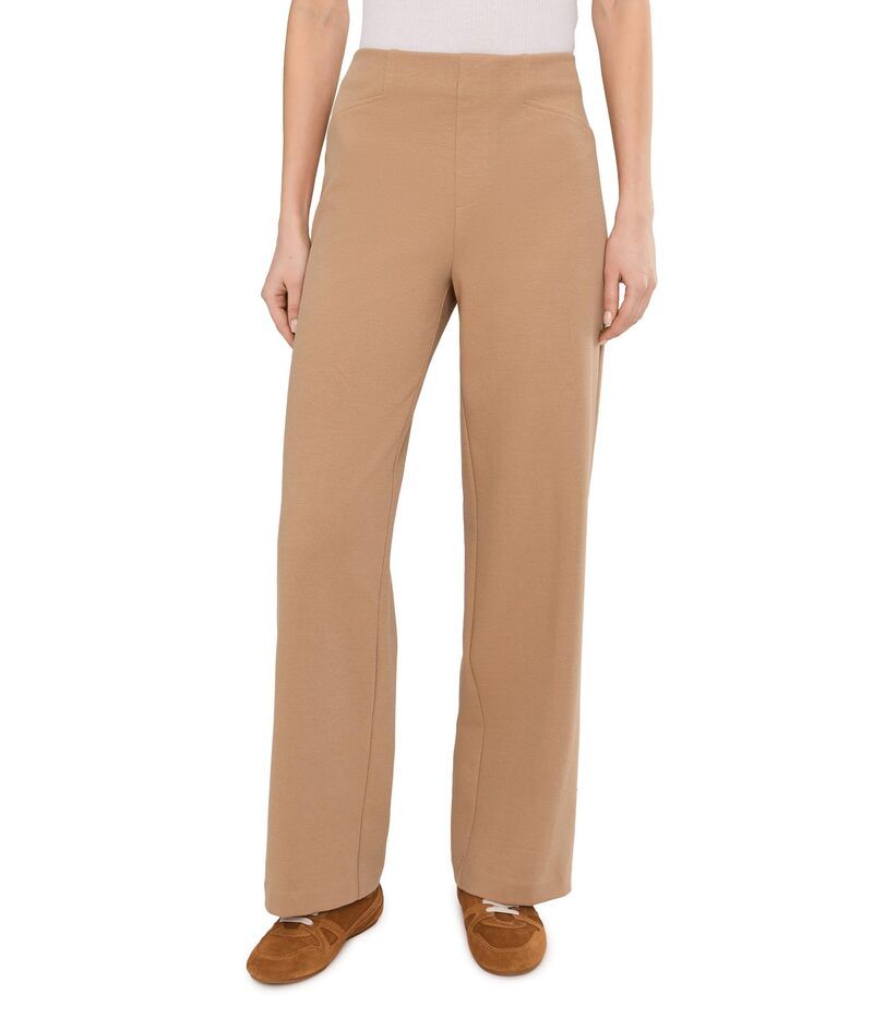 ニックプラスゾーイ レディース ボトムス カジュアルパンツ ワイドレッグ NICZOE 31 Lenox Wide Leg Stretch Twill Pants Jute