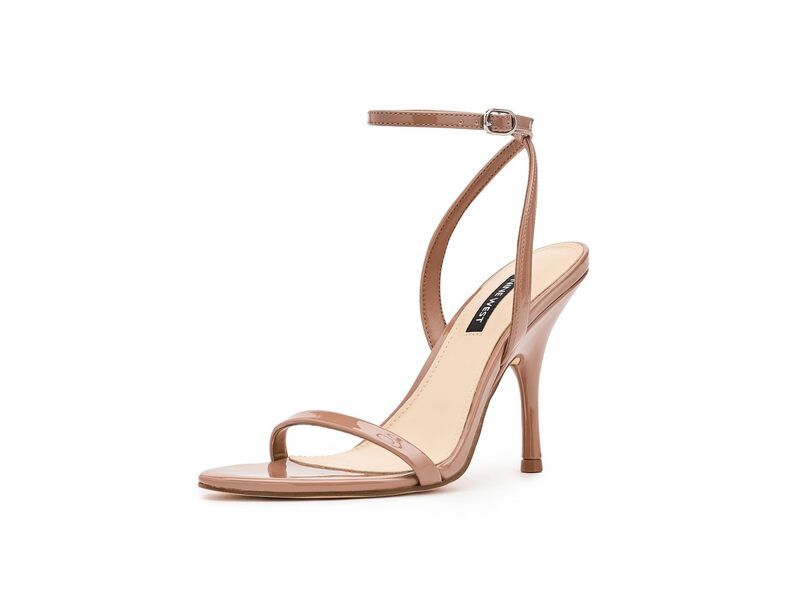 ナインウェスト レディース シューズ ヒール Nine West Villo Medium Natural Patent