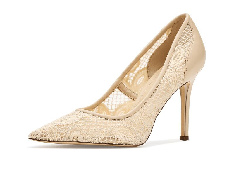 サムエデルマン レディース シューズ ヒール メッシュ Sam Edelman Hazel Mesh Warm Ivory アイボリー