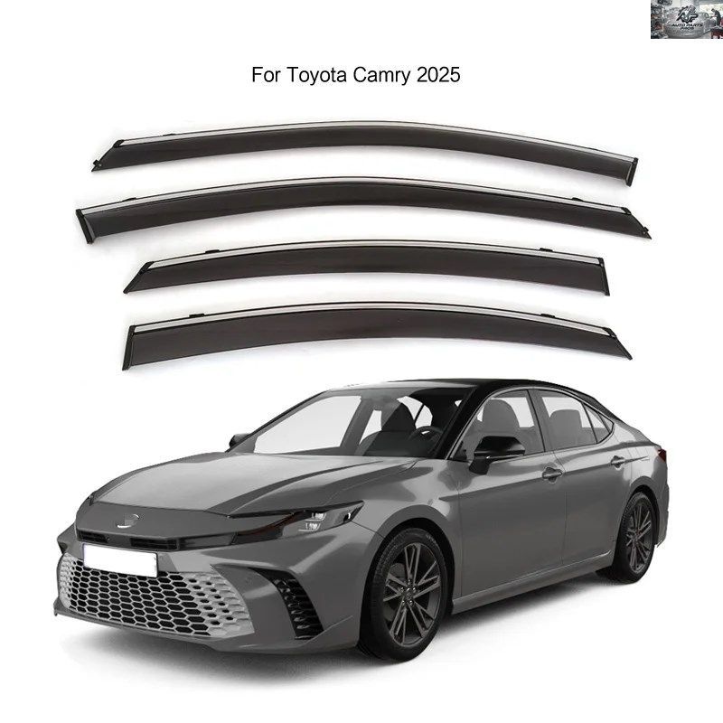 トヨタ カムリ 2025 ドアウィンドウ デフレクター レインガード ウェザーシールド カスタムパーツ