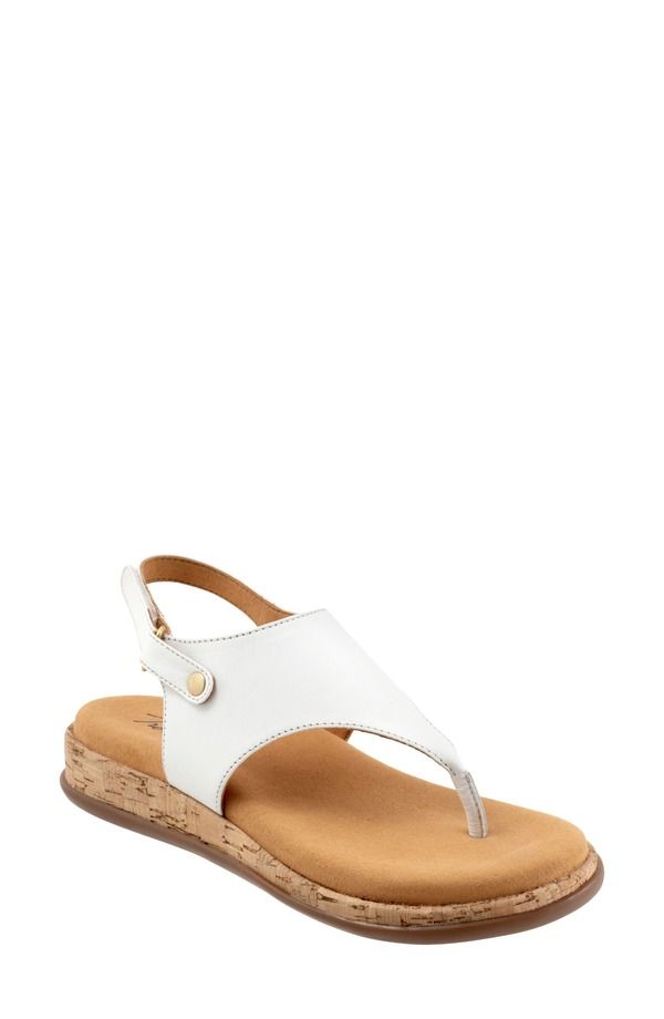 トロッターズ レディース シューズ サンダル Trotters Garret Sandal White ホワイト
