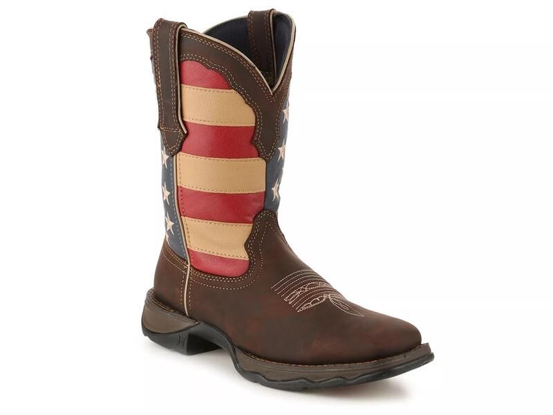 ドゥランゴ レディース シューズ ブーツ・レインブーツ DurangoPatrioticowboy Boot Brown Multi ブラウン